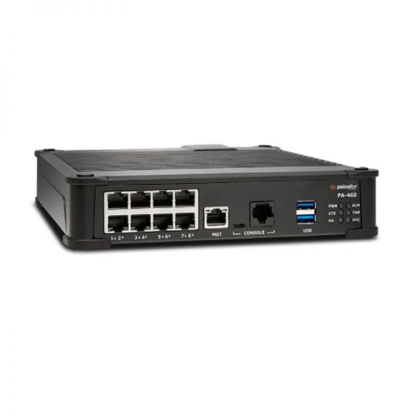 PAN-PA-460، فایروال Palo Alto Networks PA-460، توان عملیاتی 3.5 گیگابیت بر ثانیه / 4 پورت SFP+ / 8 پورت GbE