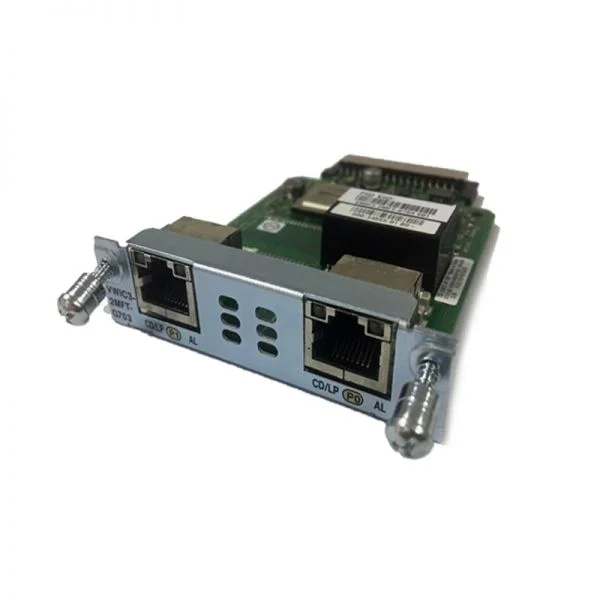کارت صدا/WAN سیسکو VWIC3-2MFT-G703، دو پورت G.703، صدا/داده Multi-Flex، رابط ماژولار