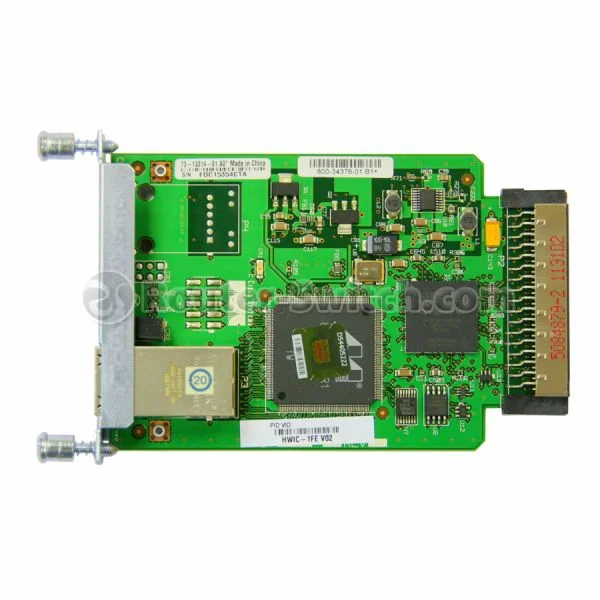 HWIC-1FE، کارت روتر سری HWIC سیسکو، 1x10/100Mbps پورت مسیریابی شده RJ45