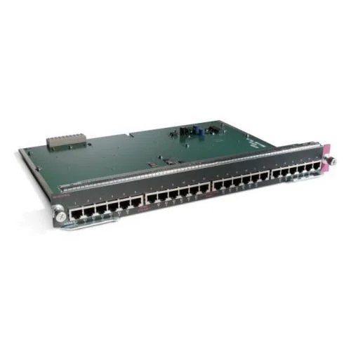 WS-X4124-RJ45، کارت خط سیسکو کاتالیست 4500، 24x10/100 RJ45/تعویض در حین کار/بدون فن