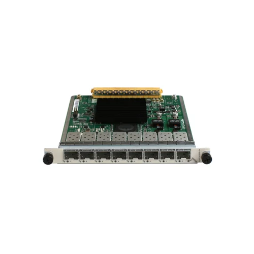 کارت سوئیچ انعطاف‌پذیر هوآوی سری CR53، مدل CR53-P10-8x100/1000Base-X-SFP، دارای 8 پورت SFP 100/1000Base-X، قابل تعویض در حین کار، پلاگ اند پلی