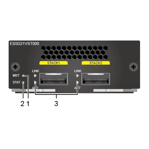 کارت استک هواوی ES5D21VST000 سری S5720EI، 2 پورت QSFP+ / کابل QSFP+ 1 متری / اختصاصی برای S5720EI