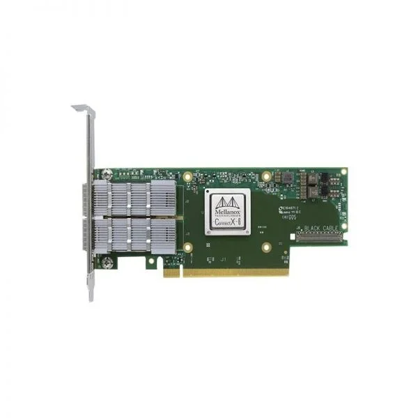 کارت شبکه NVIDIA Mellanox ConnectX-6 VPI، دو پورت QSFP56/PCIe4.0 x16/200GbE و HDR IB مدل MCX653106A-HDAT-SP