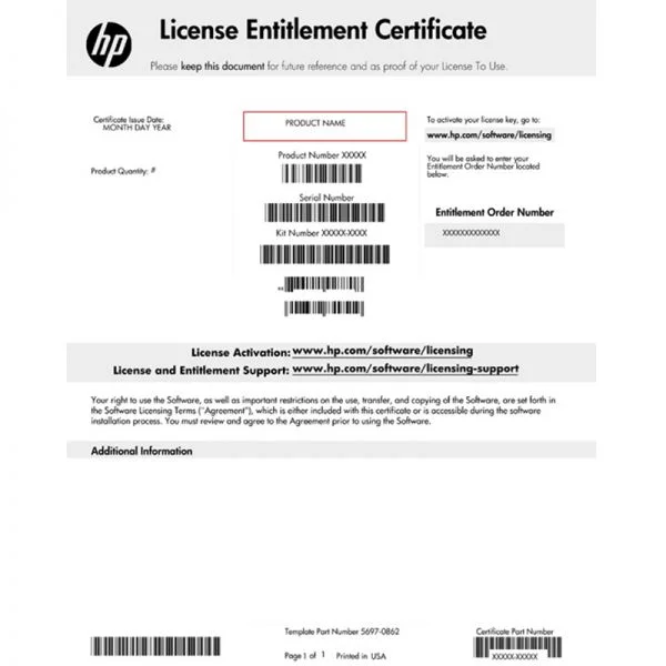 لایسنس 10 ترابایتی HPE StoreVirtual VSA TC486A، 3 ساله، نسخه 2014 لایسنس 10 ترابایتی HPE StoreVirtual VSA TC486A، 3 ساله، نسخه 2014