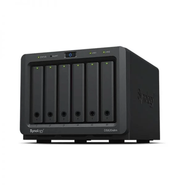 سینولوژی DS620slim، ذخیره‌ساز تحت شبکه 6-بِِی، 2 گیگابایت رم DDR3L، بدون هارد