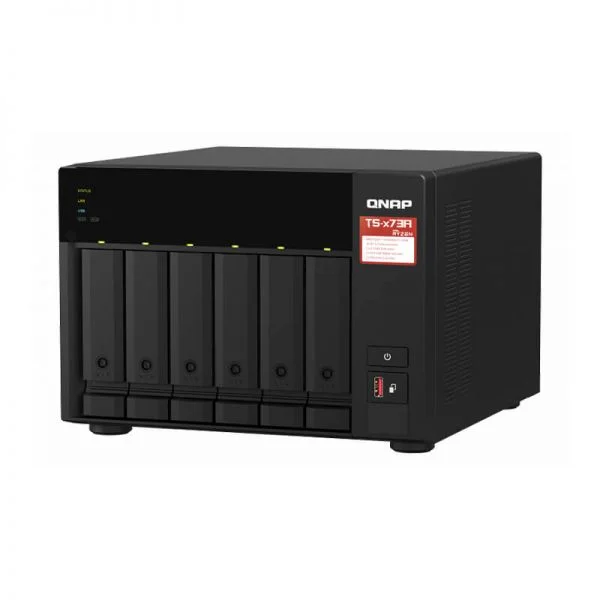 کیو‌نپ TS-673A-8G، رید 8 گیگ، پردازنده رایزن، 2.5 گیگ اترنت