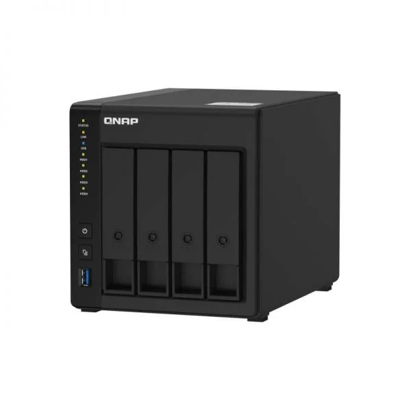 دستگاه ذخیره‌ساز تحت شبکه کیو‌نپ TS-451D2-4G با پردازنده اینتل سلرون و ۴ گیگابایت رم