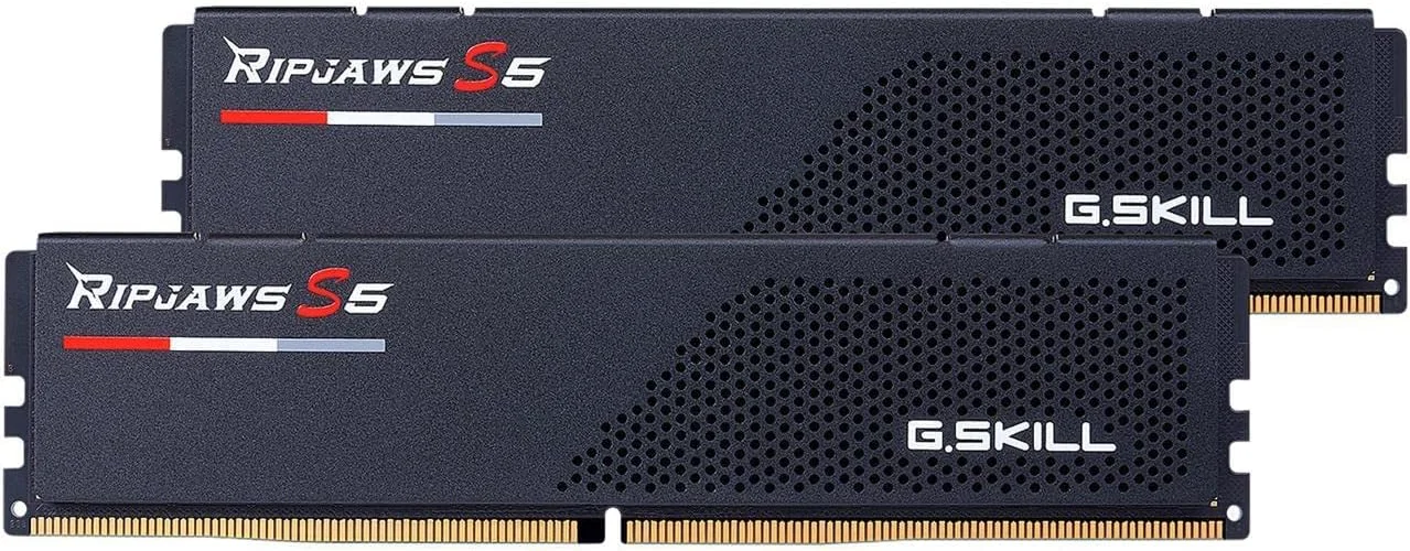 رم DDR5 کینگستون ریپجاوز S5 کیت 96 گیگابایتی (2x48GB) 5200MT/s CL40 مشکی F5-5200J4040A48GX2-RS5K