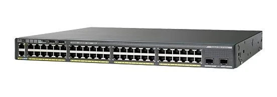 سوئیچ سیسکو WS-C2960XR-48TD-I، سری کاتالیست 2960-XR، 48 پورت گیگابیت، 2 پورت 10G SFP+، IP Lite