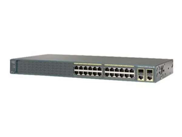 سوئیچ سیسکو WS-C2960+24TC-S، 24 پورت، LAN Lite