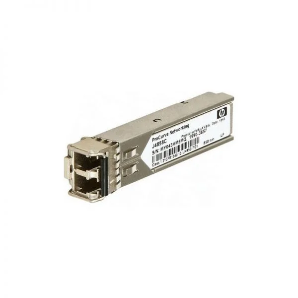 ماژول فیبر نوری HP X121 SFP LC SX، 1 گیگابیت، MMF ماژول فیبر نوری HP X121 SFP LC SX، 1 گیگابیت، MMF