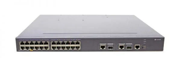 سوئیچ هواوی LS-S2326TP-PWR-EI، 24 پورت FE PoE، 2 پورت GE Combo، بدون منبع تغذیه