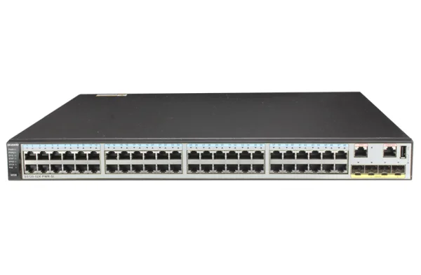 سوئیچ هواوی S5320-52X-PWR-SI-ACF با 48 پورت PoE+ و 4 پورت 10GE SFP+