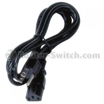 کابل برق سیسکو CP-PWR-CORD-NA برای تلفن ویپ، دوشاخه آمریکای شمالی