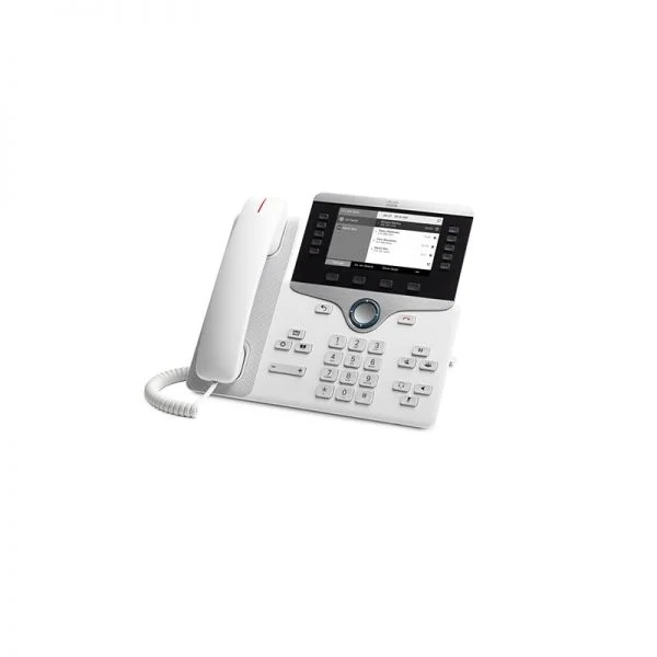 تلفن IP سیسک C P-8811-W-K9 سفید، نمایشگر 5 اینچ، صدای HD