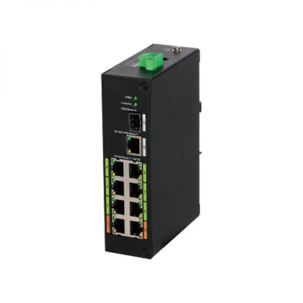 سوئیچ داهوا LR2110-8ET-120 سری LR2110، ۸ پورت ePoE با توان ۱۲۰ وات