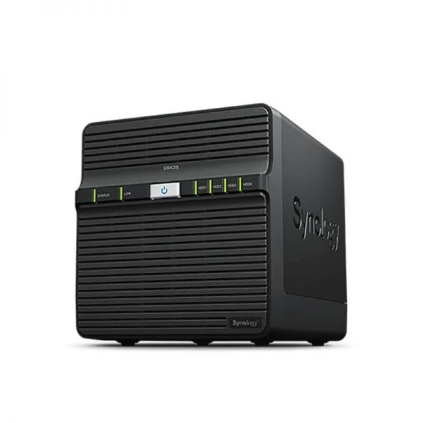دستگاه ذخیره‌ساز تحت شبکه سینولوژی DS420j، 4 ترابایتی، 1 گیگابایت رم