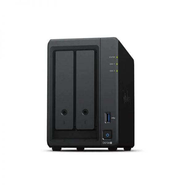 دستگاه ذخیره‌ساز تحت شبکه Synology DS720+، ۲ ترابایتی، ۲ گیگابایت رم