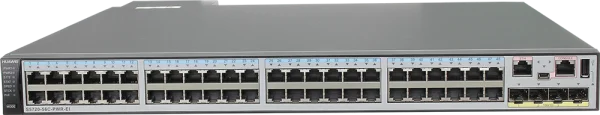 سوئیچ هواوی S5720-56C-PWR-EI-AC1، 48 پورت PoE+، 4 پورت 10GE SFP+