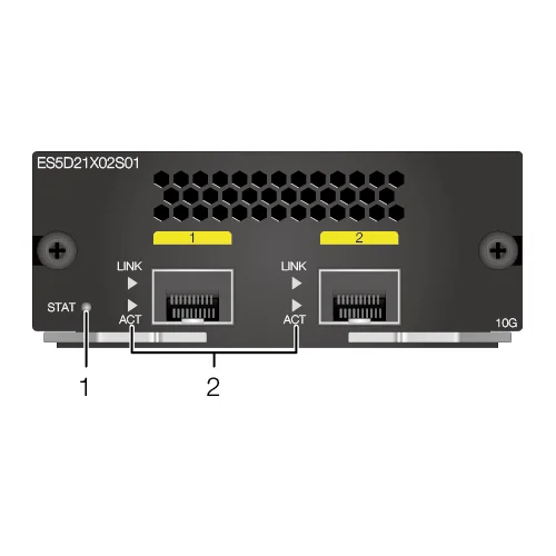 کارت شبکه هواوی ES5D21X02S01، سوئیچ S5720EI، 2 پورت 10GE SFP+