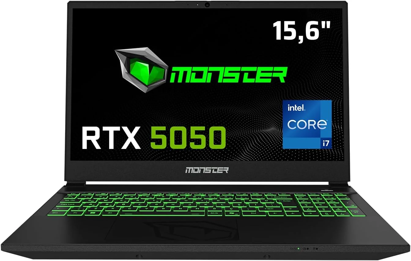 لپ تاپ مانستر Abra A5 V22.1.1 i7 13620H 16GB 1TB SSD RTX 5050