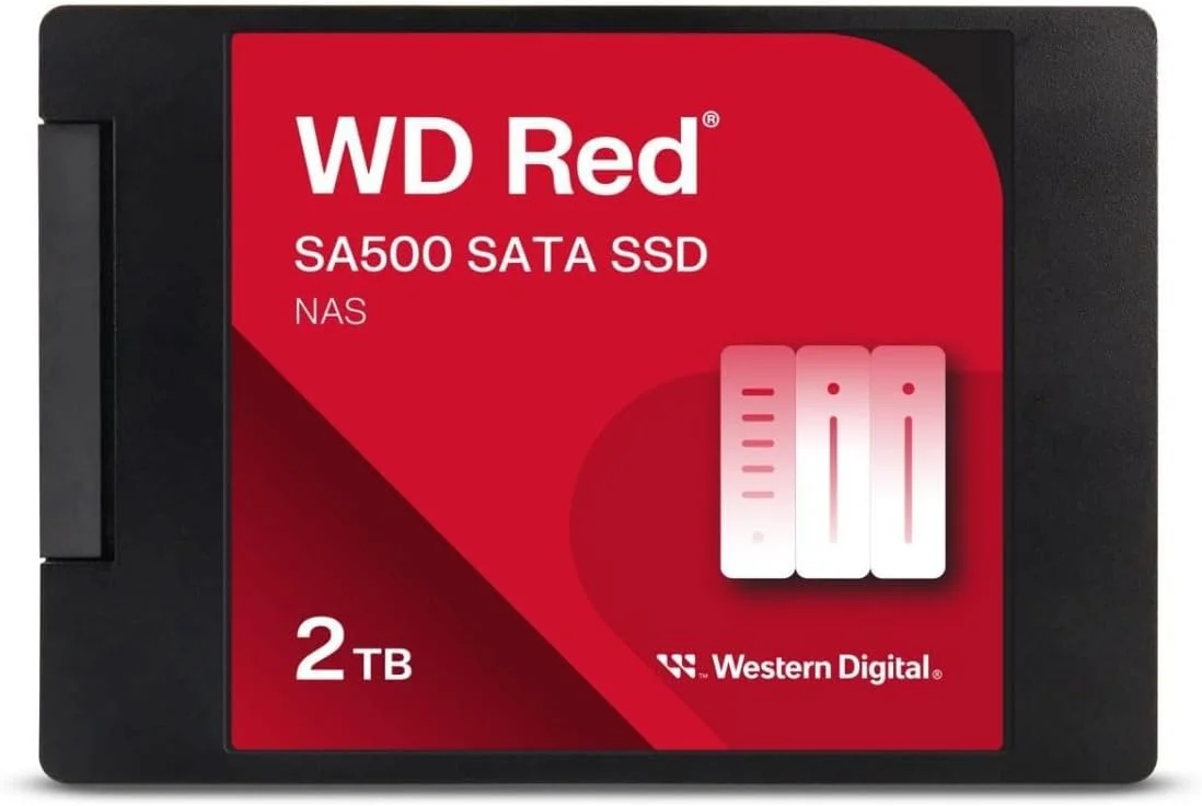 حافظه SSD داخلی وسترن دیجیتال WD Red SA500 NAS ظرفیت 2 ترابایت SATA III