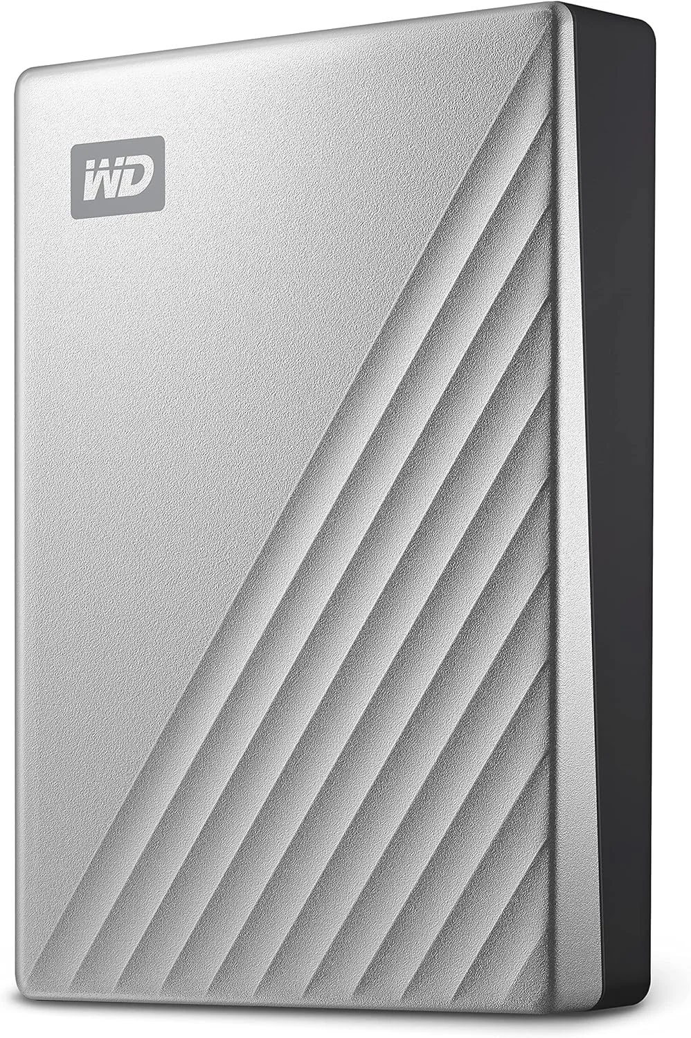هارد اکسترنال وسترن دیجیتال مای پاسپورت آلترا 4 ترابایت نقره‌ای USB-C