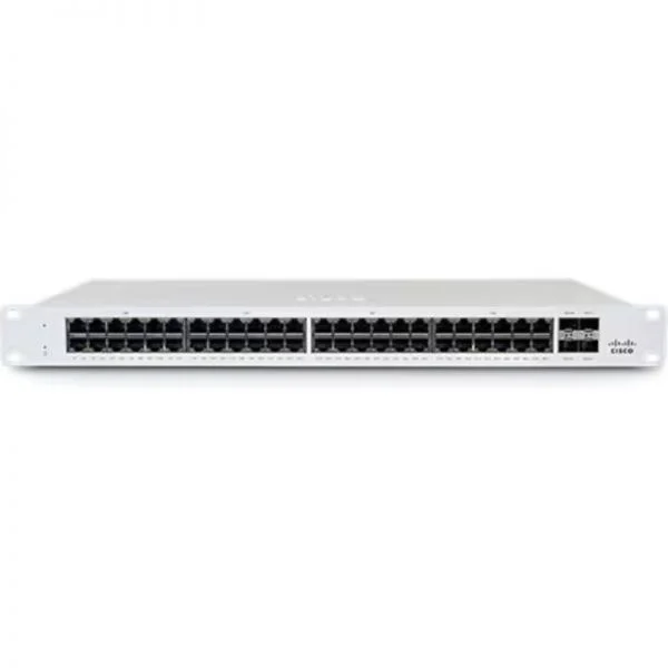 سوئیچ سیسکو Meraki MS125-48FP-HW، 48 پورت گیگ، 740 وات PoE، آپلینک 10G