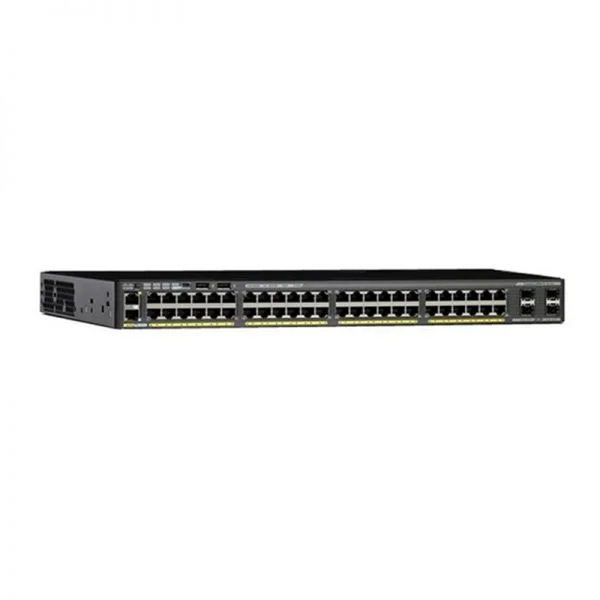 سوییچ سیسکو C1-C2960X-48TS-L، 48 پورت گیگابیت، 4 اسلحه SFP، LAN Base