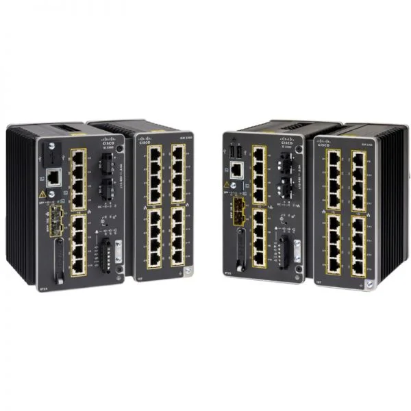 سوئیچ سیسکو کاتالیست IE-3300-8T2X-A، 8 پورت گیگ مس/2 اسلات SFP 10G