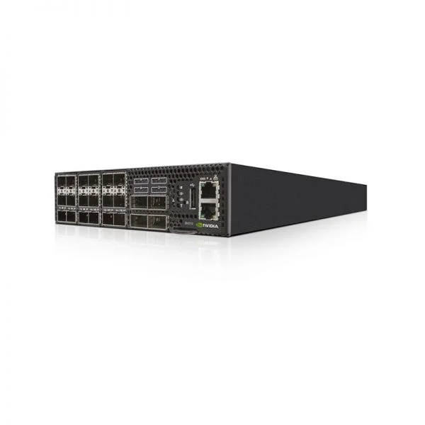 سوئیچ شبکه انویدیا ملانوکس MSN2010-CB2FC با ۱۸ پورت SFP28 و ۴ پورت QSFP28