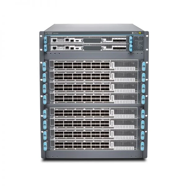 روتر جونیپر MX10008-BASE، شاسی 8 اسلات، 1 موتور مسیریابی، 3 منبع تغذیه