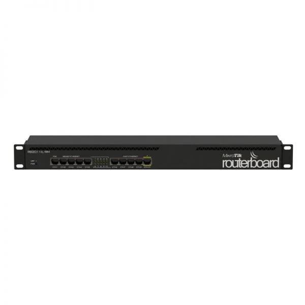 روتر میکروتیک RB2011iL-RM سری RB2011، 5xGE/5xFE/PoE out/64MB RAM