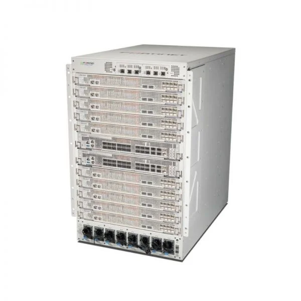 فایروال فورتی‌گیت FG-7121F-2-DC-BDL-950-12 با 400 گیگابیت بر ثانیه و 1 سال UTP و FortiCare