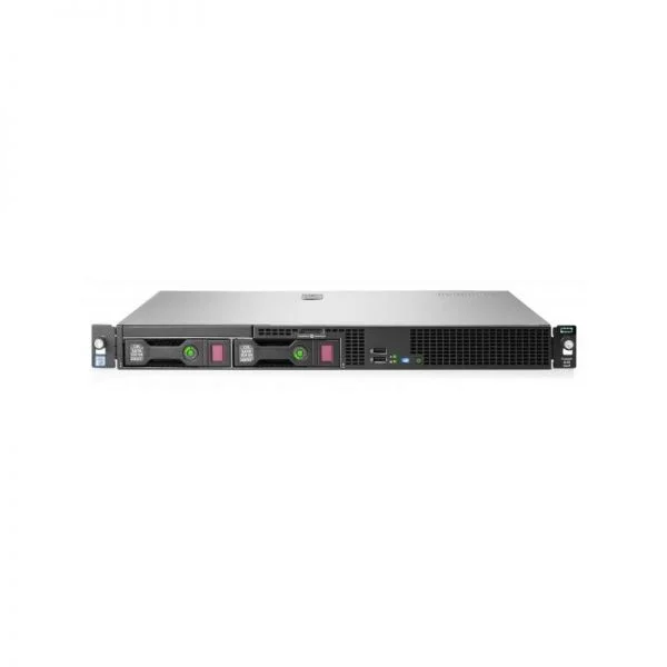 سرور HPE ProLiant DL20 Gen9 مدل 823556-B21 با پردازنده E3-1220v5، حافظه 8 گیگابایت و 2 درایو LFF