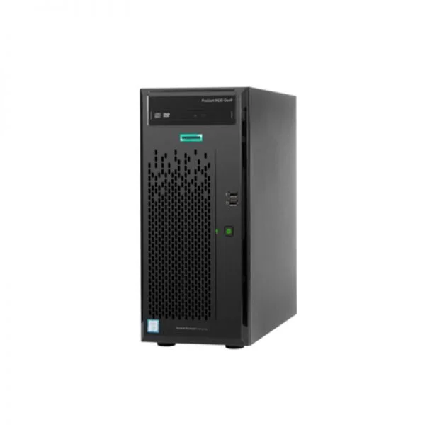 سرور اچ پی ML30 Gen10 با پردازنده E-2124، رم 16 گیگابایت و 4 LFF
