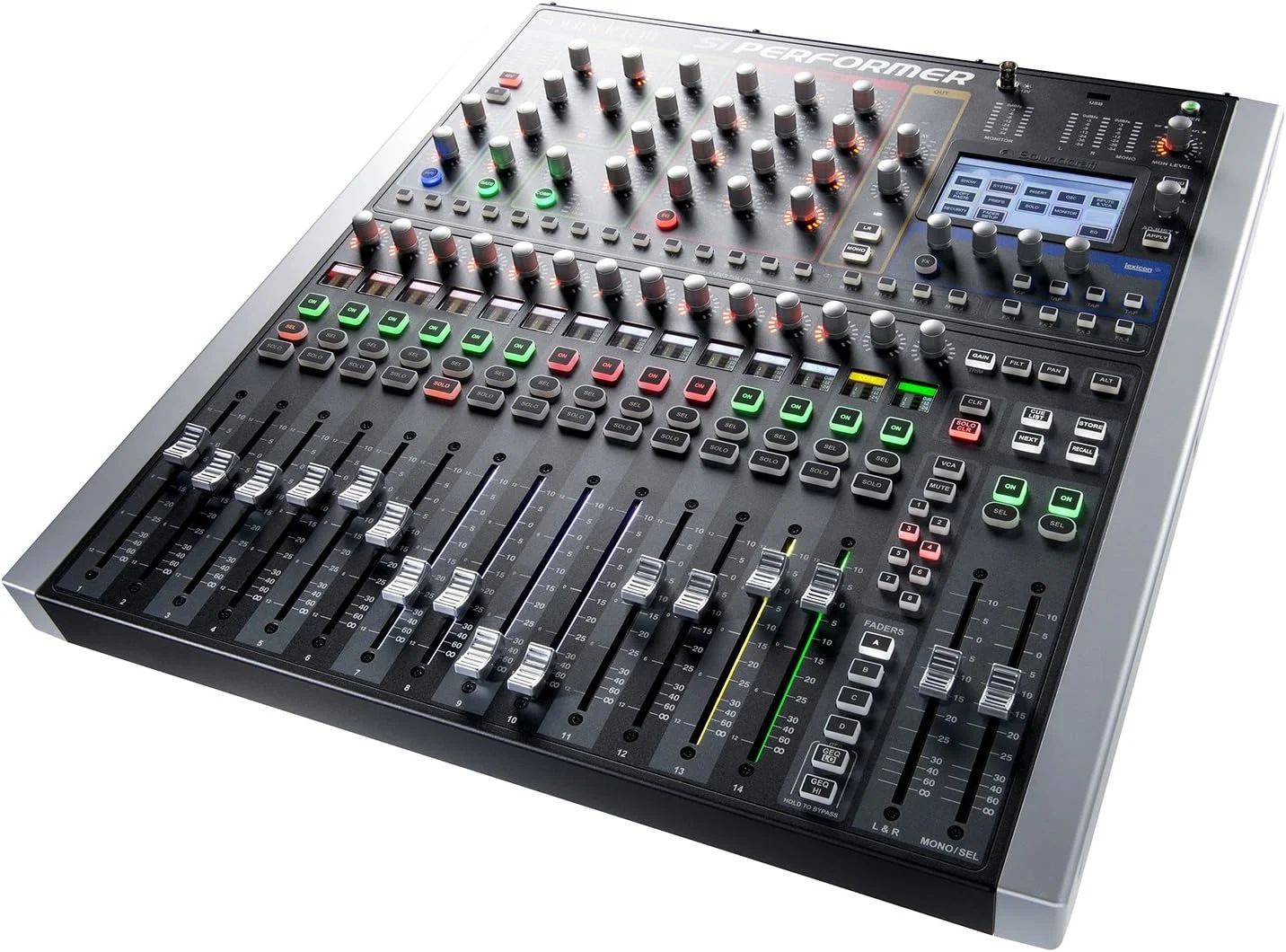میکسر صدا و کنترلر نور ساندکرفت Si Performer 1 دیجیتال 16 کاناله - تصویر 4 میکسر صدا و کنترلر نور ساندکرفت Si Performer 1 دیجیتال 16 کاناله - تصویر 4