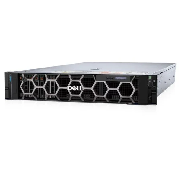 سرور رکمونت Dell PowerEdge R860 با 2 پردازنده اینتل زئون 6434H، 64 گیگابایت رم و 2 حافظه SSD ساس 960 گیگابایتی