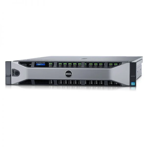 سرور دل PowerEdge R730، پردازنده زئون E5-2620 v4، حافظه 8 گیگابایت، هارد 2 ترابایت SAS