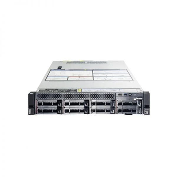 سرور لنوو SR550 مدل 8 هسته 2.1 گیگاهرتز با 16 گیگابایت رم و 8 جایگاه 3.5 اینچی