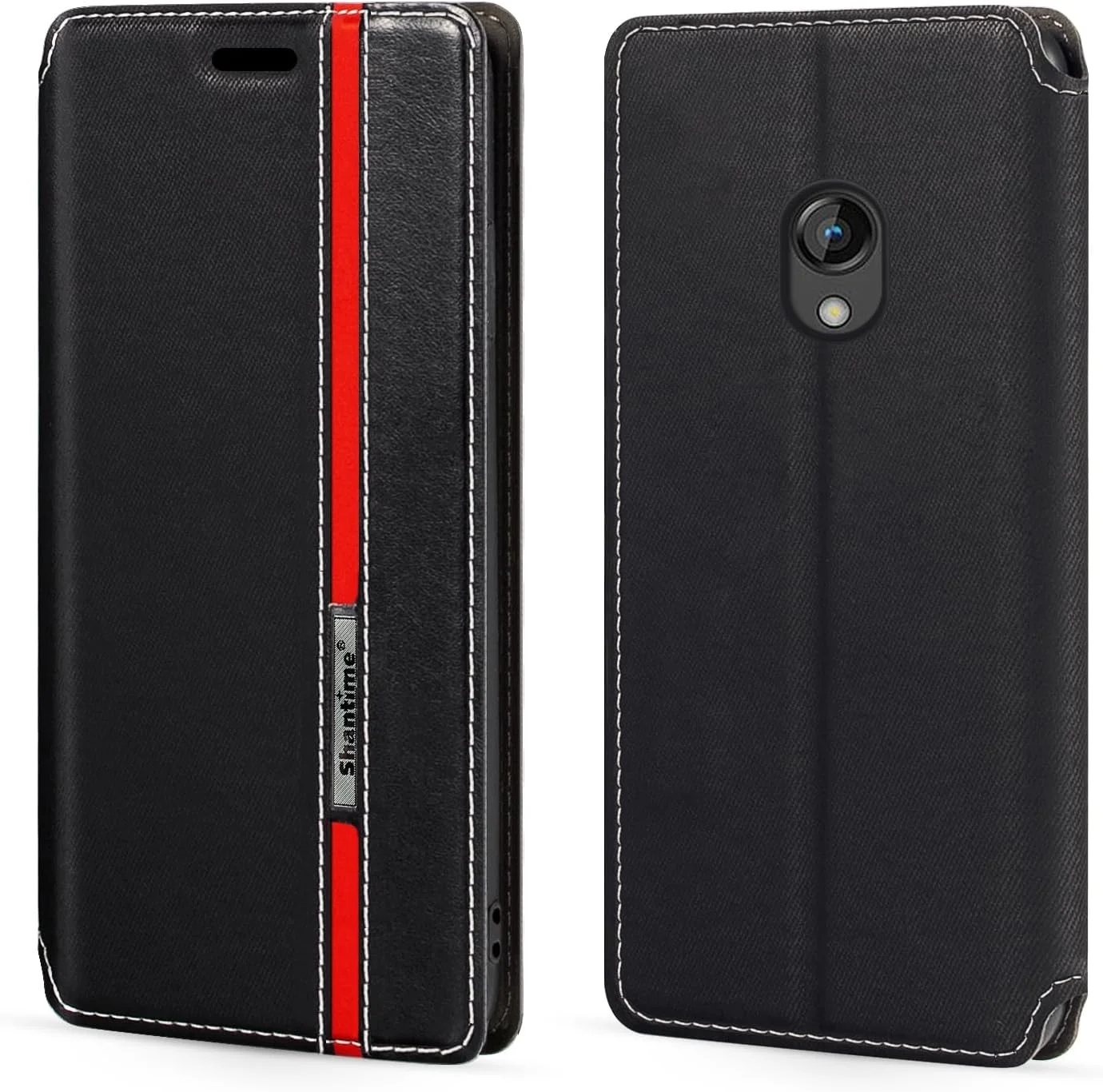 کیف چرمی تاشو گوشی نوکیا Nokia 3210 2024 - رنگ مشکی