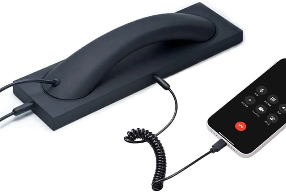 گوشی تلفن کلاسیک رترو با رابط USB-C