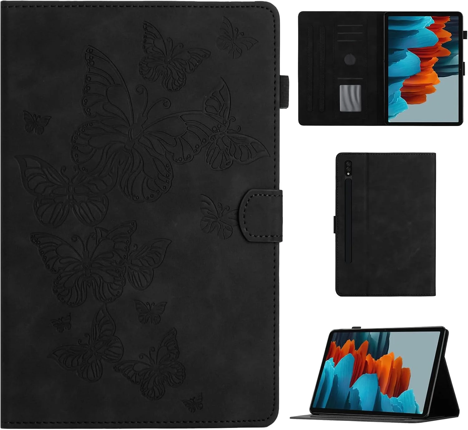 کاور محافظ تبلت سامسونگ Galaxy Tab S8 / S7 سایز 11 اینچ مشکی