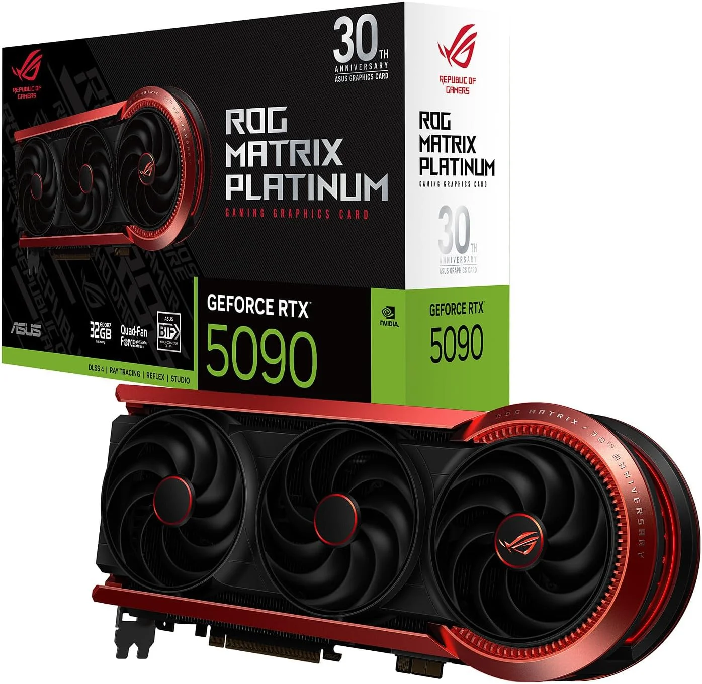 کارت گرافیک ایسوس ROG Matrix RTX 5090 ظرفیت 32 گیگابایت کارت گرافیک ایسوس ROG Matrix RTX 5090 ظرفیت 32 گیگابایت