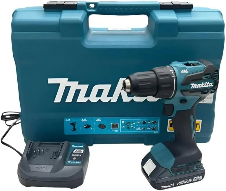 دریل چکشی شارژی ماکیتا 18 ولت مدل DHP490WVX6