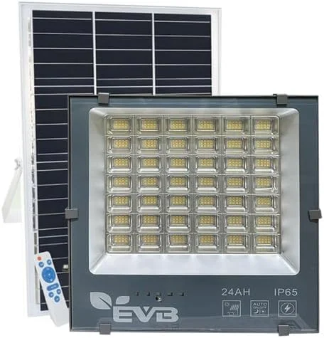 چراغ خیابانی خورشیدی 2880 وات 504 LED ضد آب با کنترل از راه دور