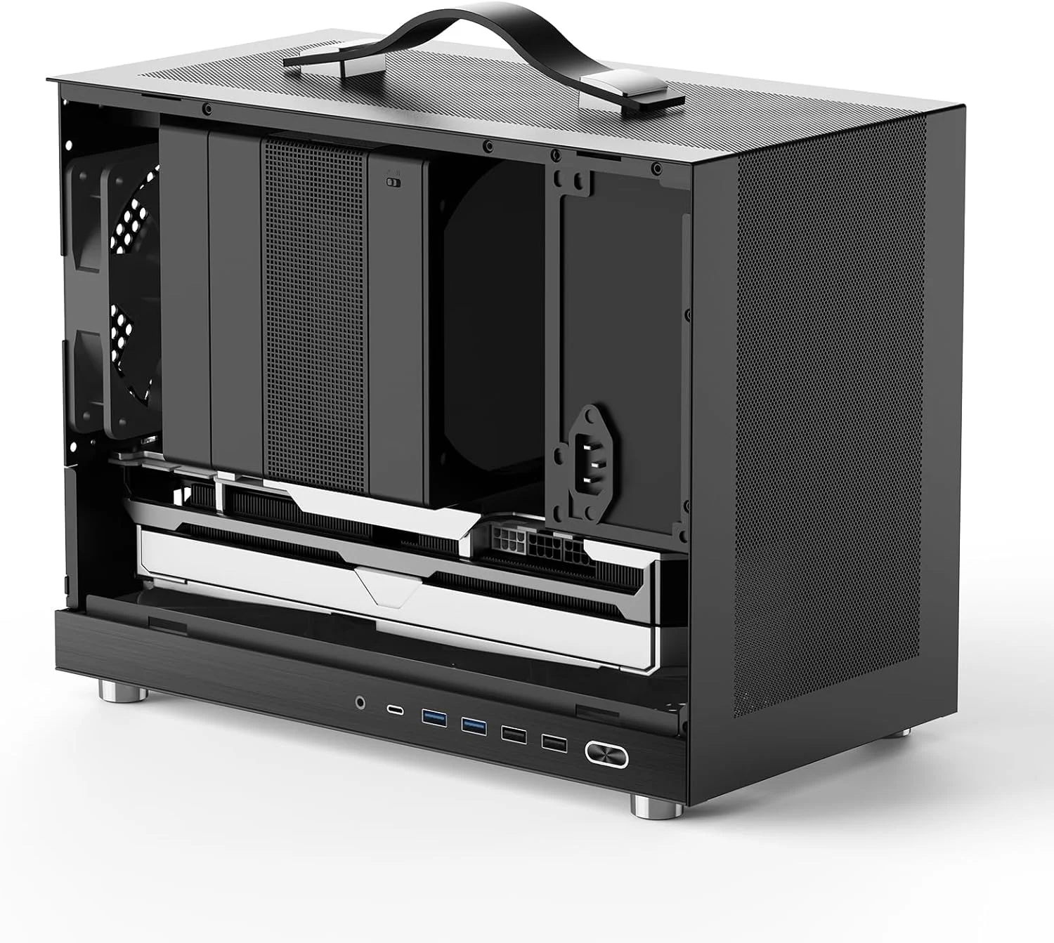 کیس کامپیوتر گیمینگ شاین اسنیک مدل G300 ظرفیت 16.8 لیتر مشکی
