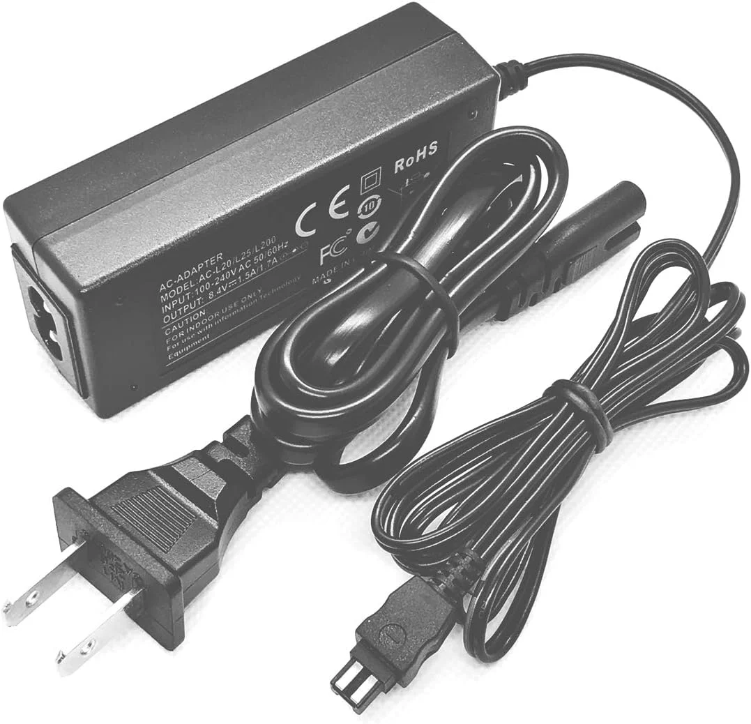 آداپتور شارژر دوربین سونی مدل AC-L200 برای سری HDR-XR