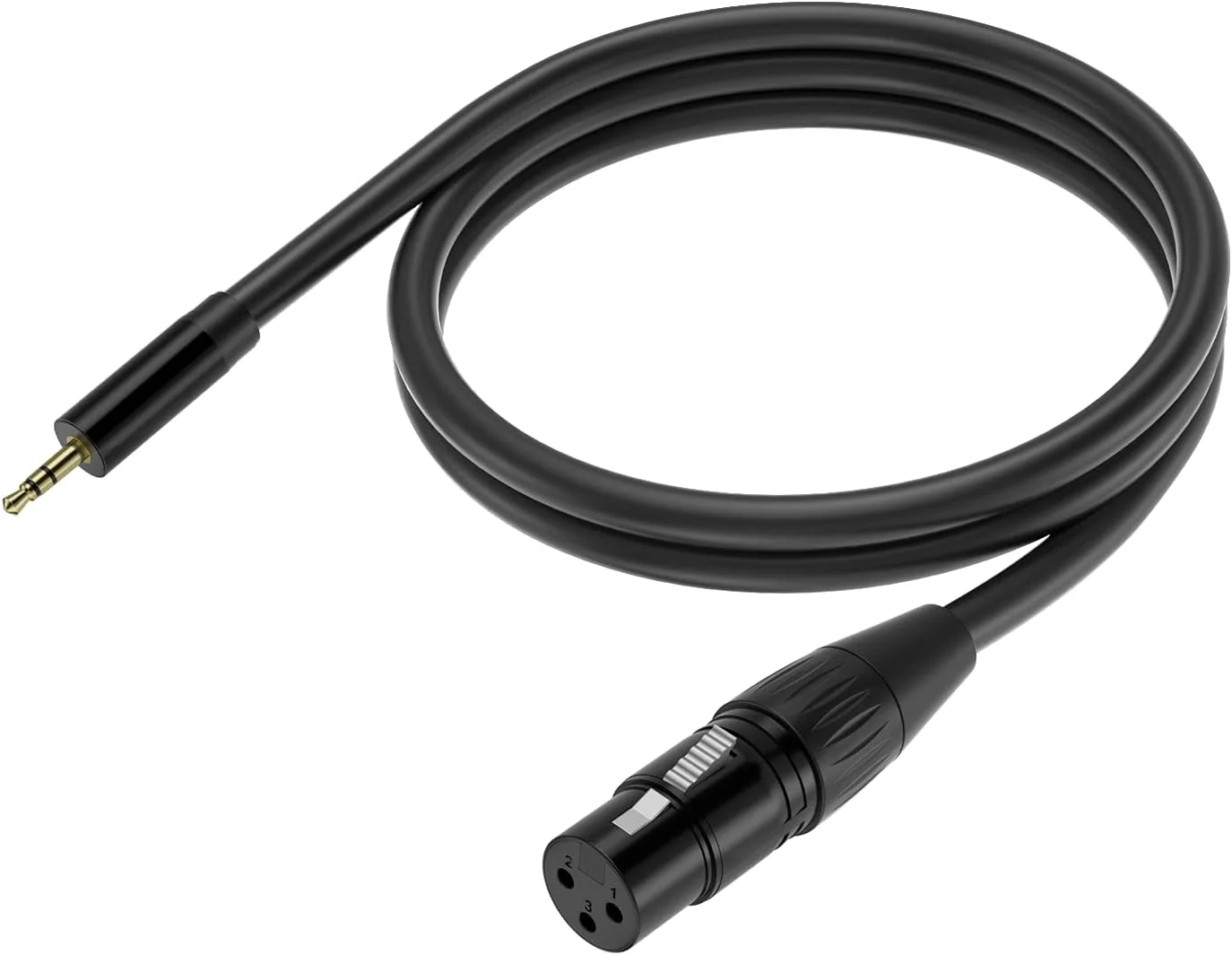 کابل میکروفون 3.5 میلی‌متری به XLR مادگی 1.5 متری ینکر