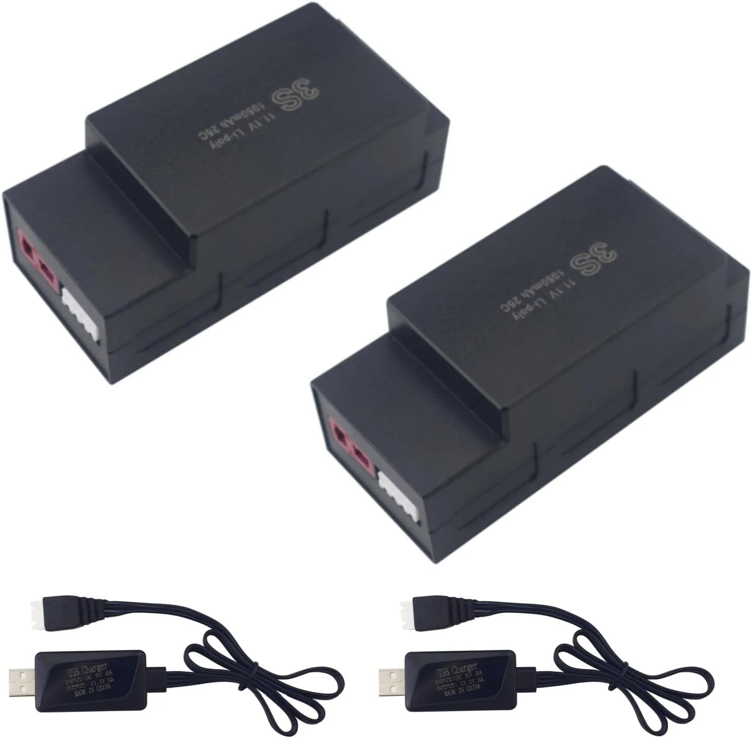 باتری لیتیوم پلیمر 11.1 ولت 1050mAh مدل 3S برای ماشین MJX